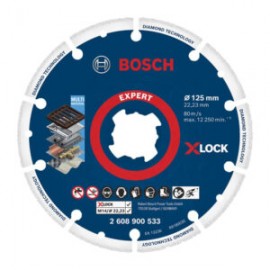 2608900533 Disco diamantado para Metal Bosch X-Lock 125mm