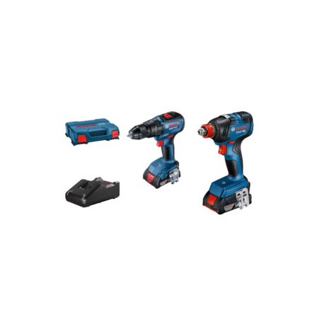 BCH-06019J22G1 KIT DE 18 V: GDX 18V-200 + GSB 18V-50 + 2 X GBA2.0AH +GAL18V-20 PROFESSIONAL