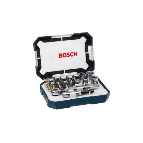 BCH-2607017407 Set de puntas para atornillar Bosch con soporte magnético universal y matraca