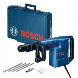 06113168G0 Martillo demoledor Bosch GSH 11 E 1500W con 4 cinceles y maletín