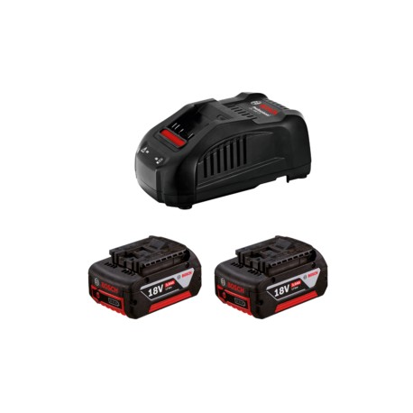 1600A015TD Kit Bosch con 2 Batería GBA 18V 4,0Ah, 1 Cargador BIVOLT
