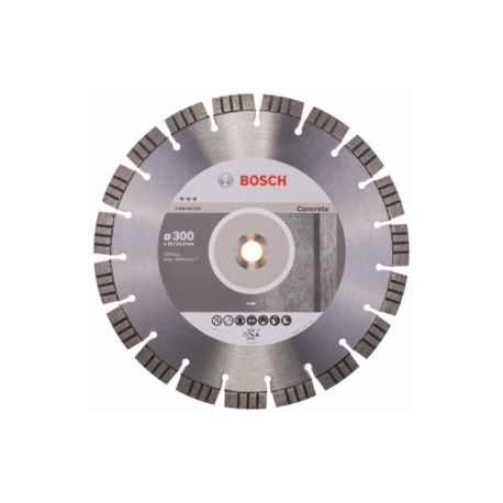 2608602658 Disco diamantado segmentado Ø350 X 20,00/25,40 X 3,2 X 15 mm / Best for Concrete