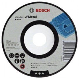 2608603181 Disco de Desbaste Bosch Standard for Metal 115×6,0mm Centro Deprimido