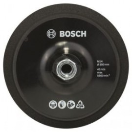 2608612027 Plato autoadherente para Pulidoracon toma M14: 150mm