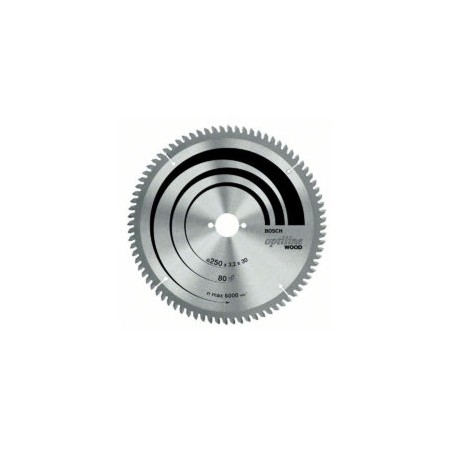 2608640918 Hoja de sierra circular Optiline Wood ø305, orificio de 30 mm, 1,8 mm de grosor, 24 dientes con antiretroceso