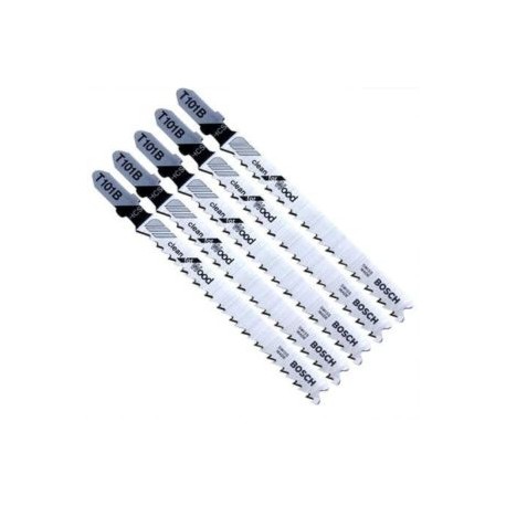 2608667305 Hoja de calar T101B Bosch Clean for wood 5 piezas
